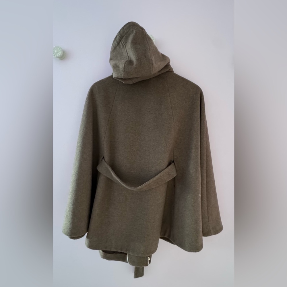 Wool hooded Calvin Klein Cape size XL - Picture 8 of 13